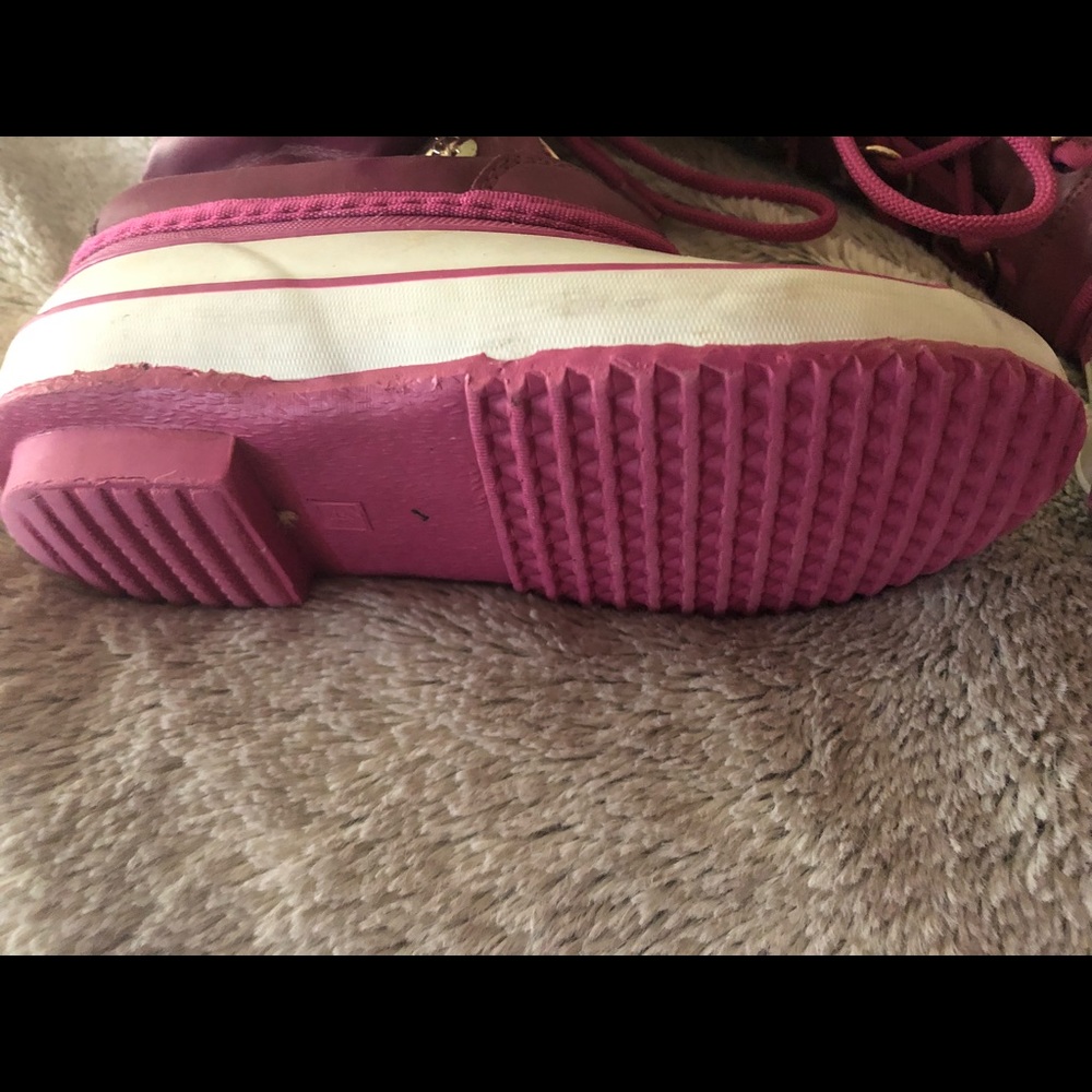 Juicy couture Girls pink faux fur winter boots insulated 4 - Picture 8 of 8